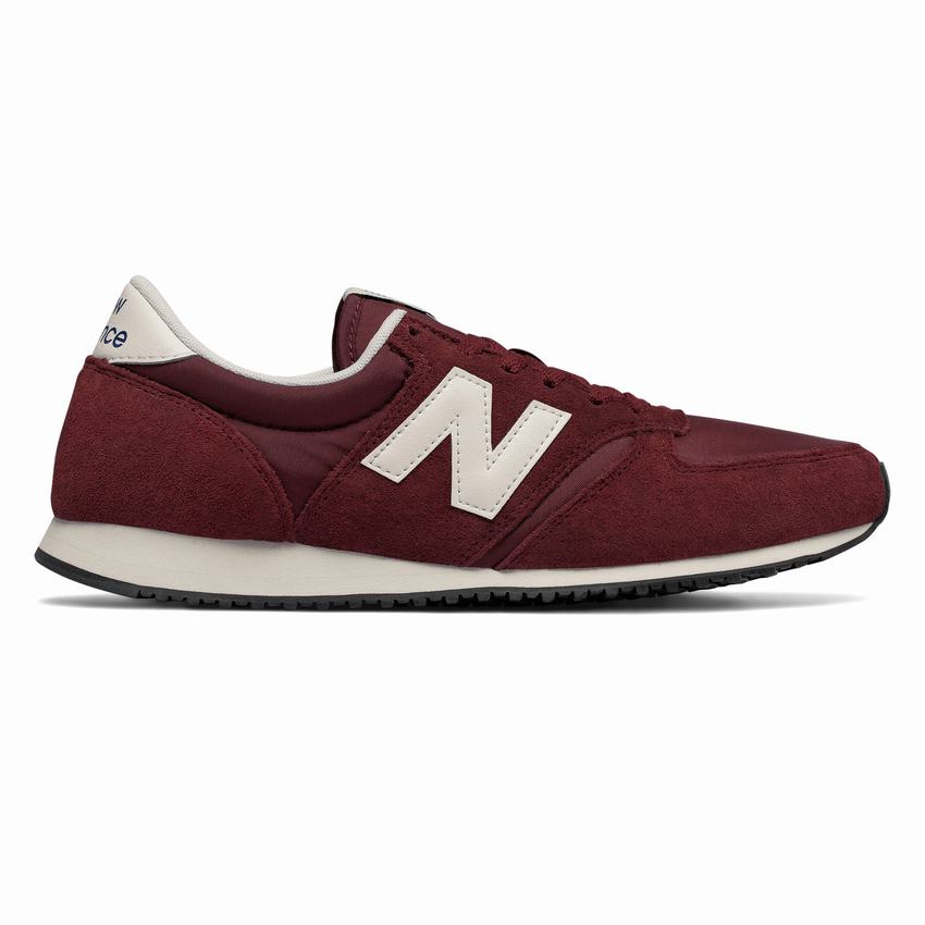 Womens Dark Red White Casual Shoes