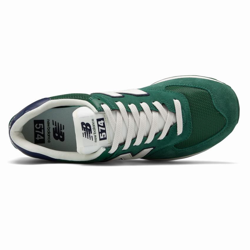 Mens Green Navy Casual Shoes