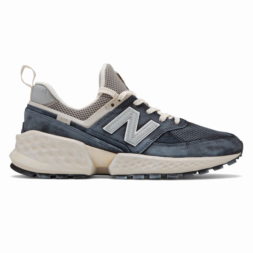 men's new balance 574 sport suede casual shoes