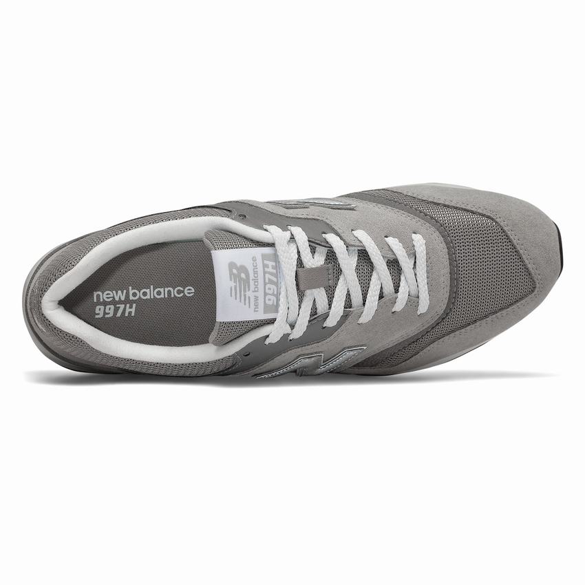 997H Mens Grey Silver Sneakers Canada