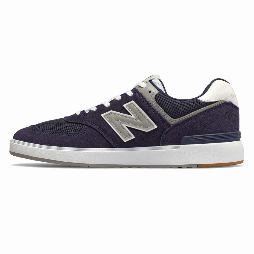navy all coasts 574 trainers