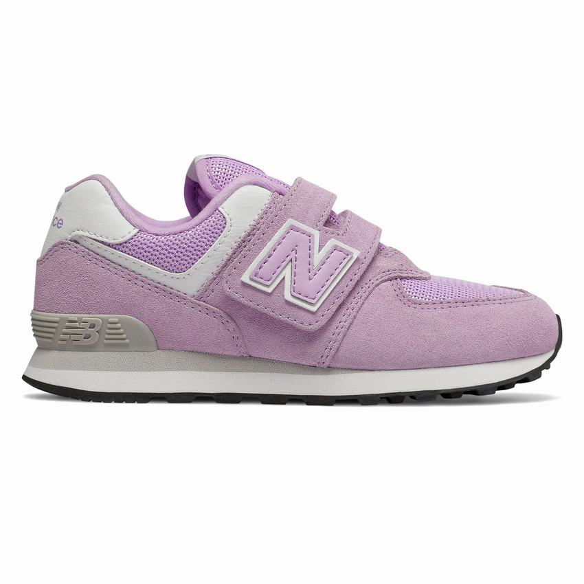 Kids Pink White Casual Shoes 