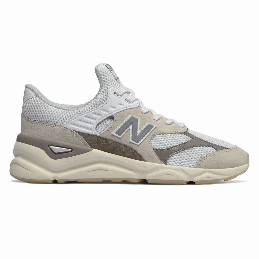 X90 Reconstructed Mens Beige White 